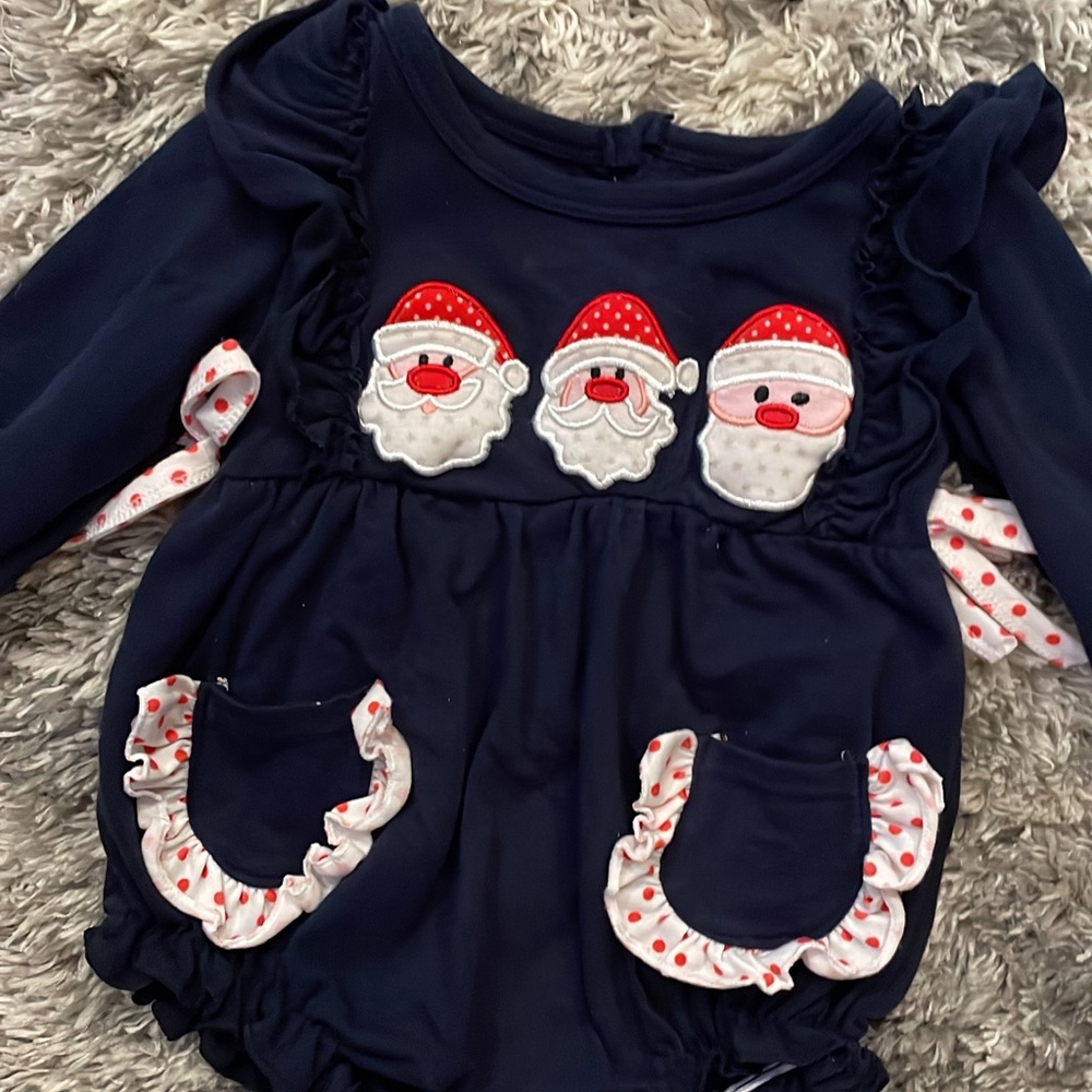 3-6m Christmas bubble